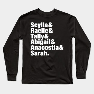 Motherland: Fort Salem - Character Names Long Sleeve T-Shirt